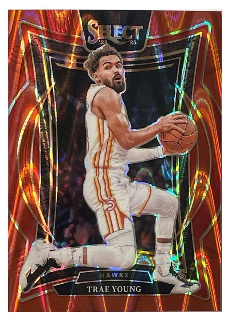 2024-25 Panini Select Base Set Trae Young #63 card