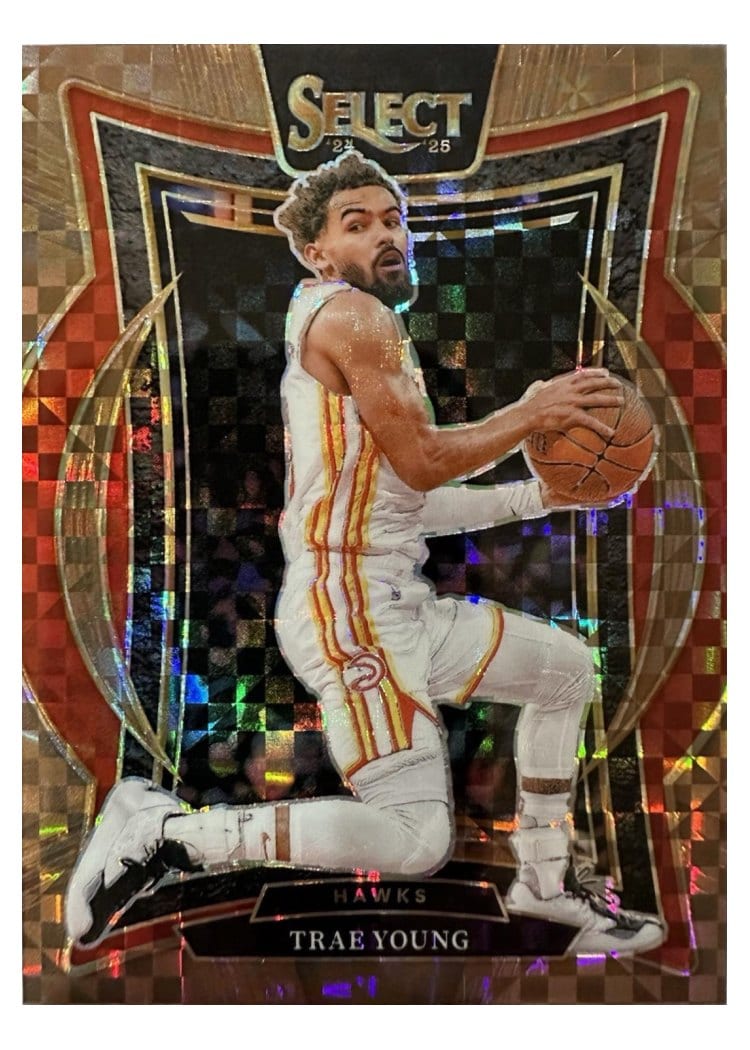 2024-25 Panini Select Base Set Trae Young #63 card