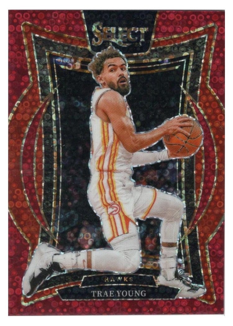 2024-25 Panini Select Base Set Trae Young #63 card