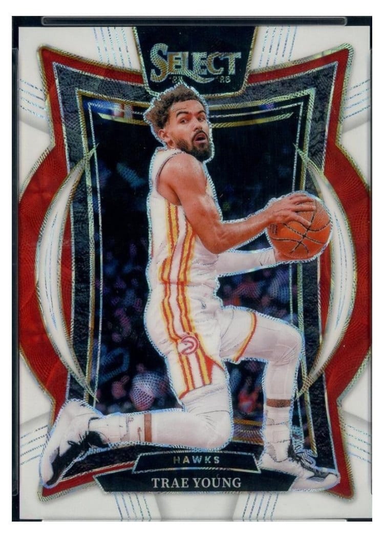 2024-25 Panini Select Base Set Trae Young #63 card
