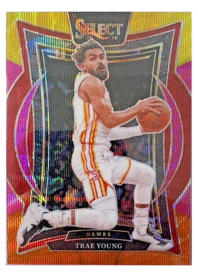 2024-25 Panini Select Base Set Trae Young #63 card