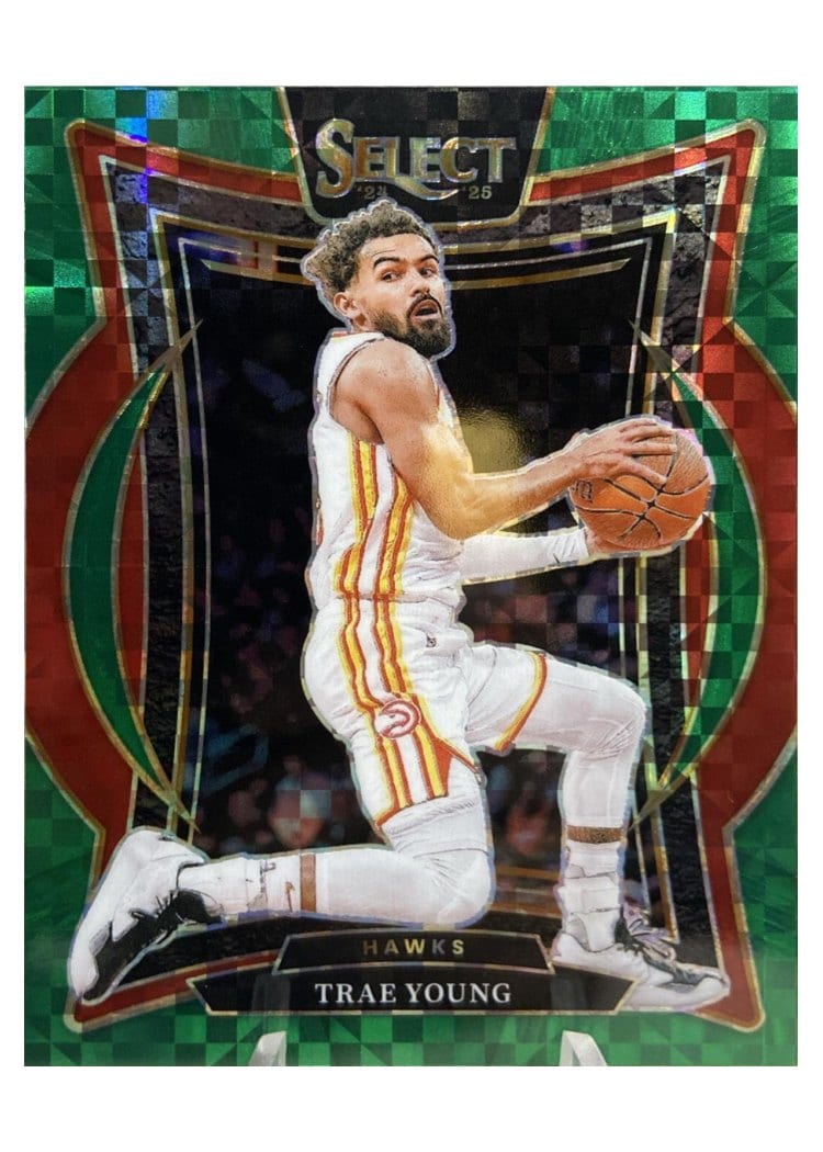 2024-25 Panini Select Base Set Trae Young #63 card