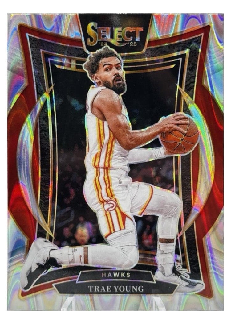 2024-25 Panini Select Base Set Trae Young #63 card