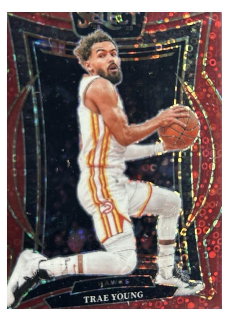 2024-25 Panini Select Base Set Trae Young #63 card
