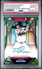 2024 Bowman Draft Class of 2024 Autographs Travis Bazzana #C24-TB card