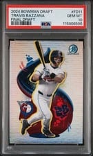 2024 Bowman Draft Final Draft Travis Bazzana #FD-11 card