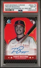 2025 Bowman Chrome Ascensions Autographs Travis Bazzana #BAA-TB card