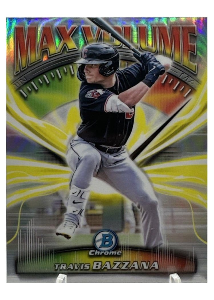 2025 Bowman Chrome Max Volume Travis Bazzana #MV-12 card