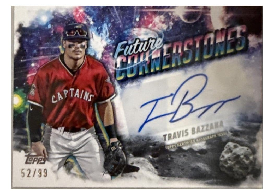 2025 Topps Pro Debut Future Cornerstones Autographs Travis Bazzana #FC-TB card