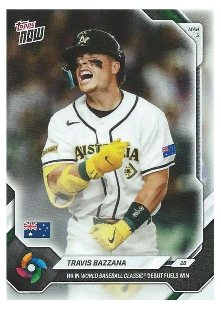2026 Topps Now WBC Travis Bazzana #WB1 card