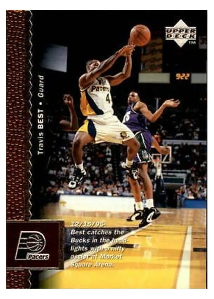 1996 Upper Deck Travis Best #47 card
