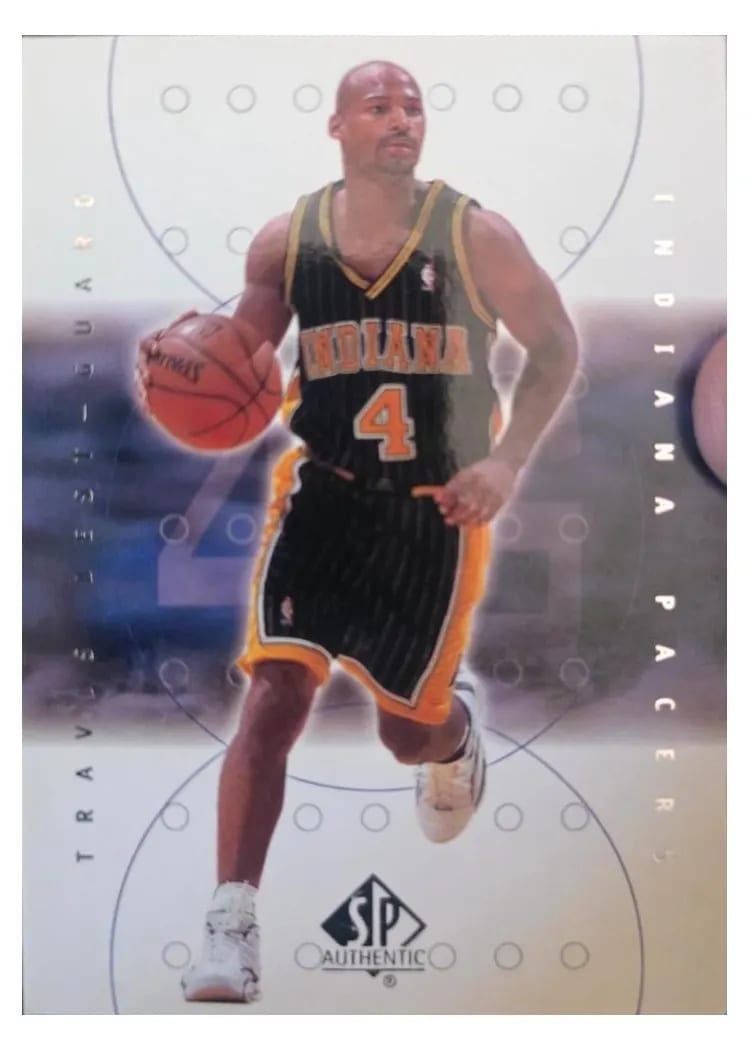 2000 SP Authentic Travis Best #34 card