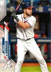 2020 Topps Base Set Travis d'Arnaud #436 card