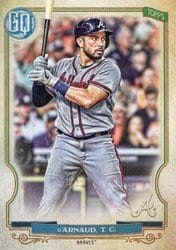 2020 Topps Gypsy Queen Base Set Travis d'Arnaud #280 card