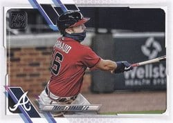 2021 Topps Base Set Travis d'Arnaud #101 card