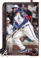 2025 Topps Base Set Travis d’Arnaud #325 card