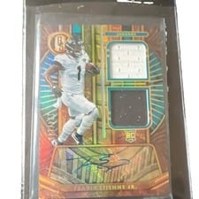 2021 Panini Gold Standard Rookie Jersey Autographs Double Travis Etienne Jr #250 card