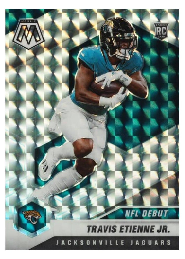 2021 Panini Mosaic Base Set Travis Etienne Jr. #253 card
