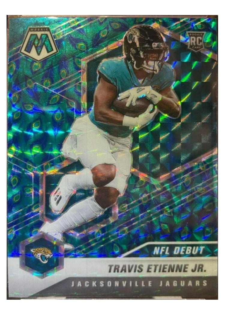 2021 Panini Mosaic Base Set Travis Etienne Jr. #253 card