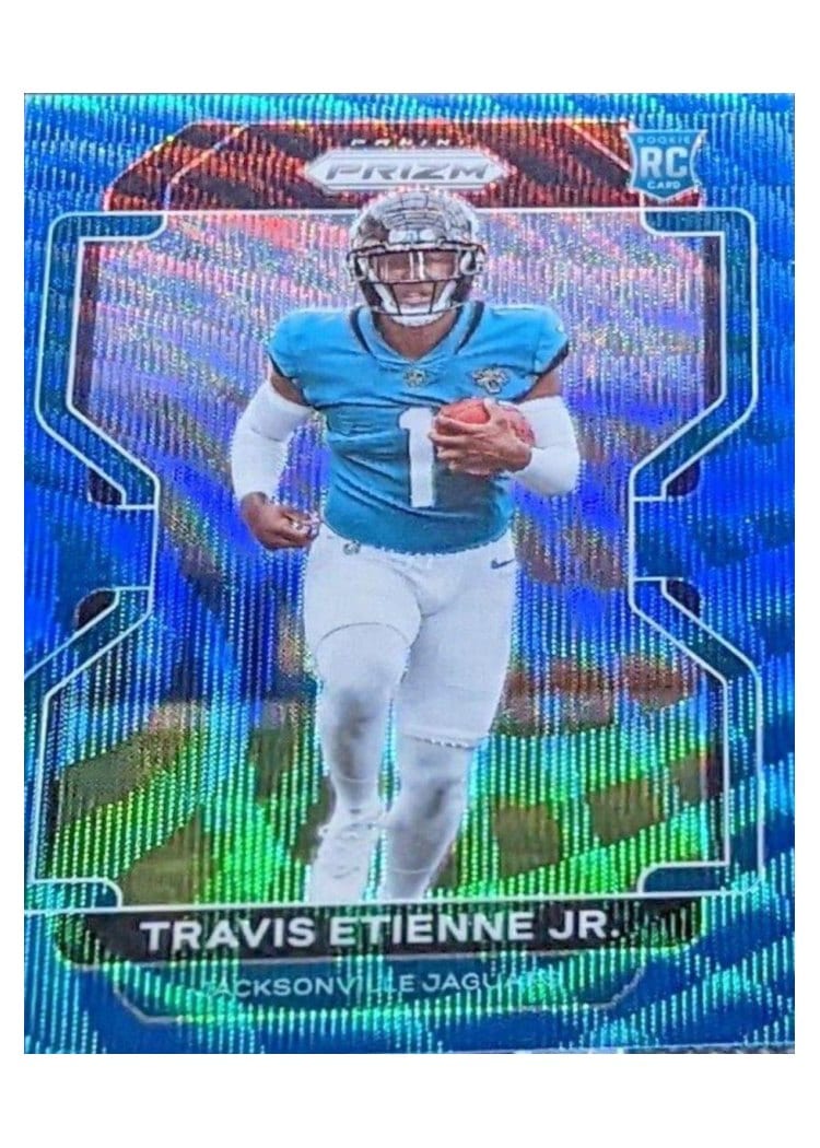 2021 Panini Prizm Base Set Travis Etienne Jr. #344 card