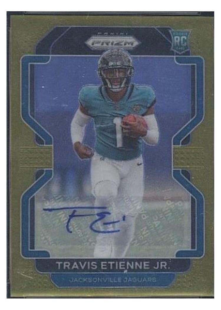 2021 Panini Prizm Base Set Travis Etienne Jr. #344 card