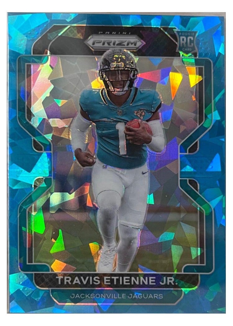 2021 Panini Prizm Base Set Travis Etienne Jr. #344 card