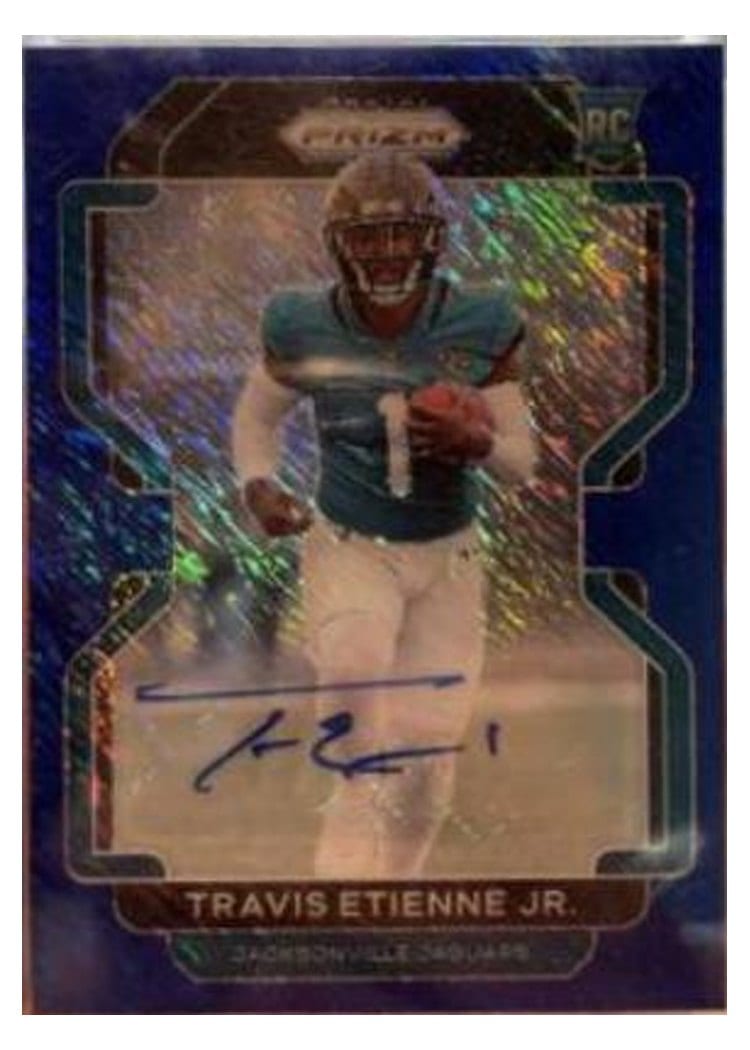 2021 Panini Prizm Base Set Travis Etienne Jr. #344 card