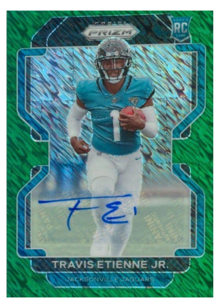 2021 Panini Prizm Base Set Travis Etienne Jr. #344 card