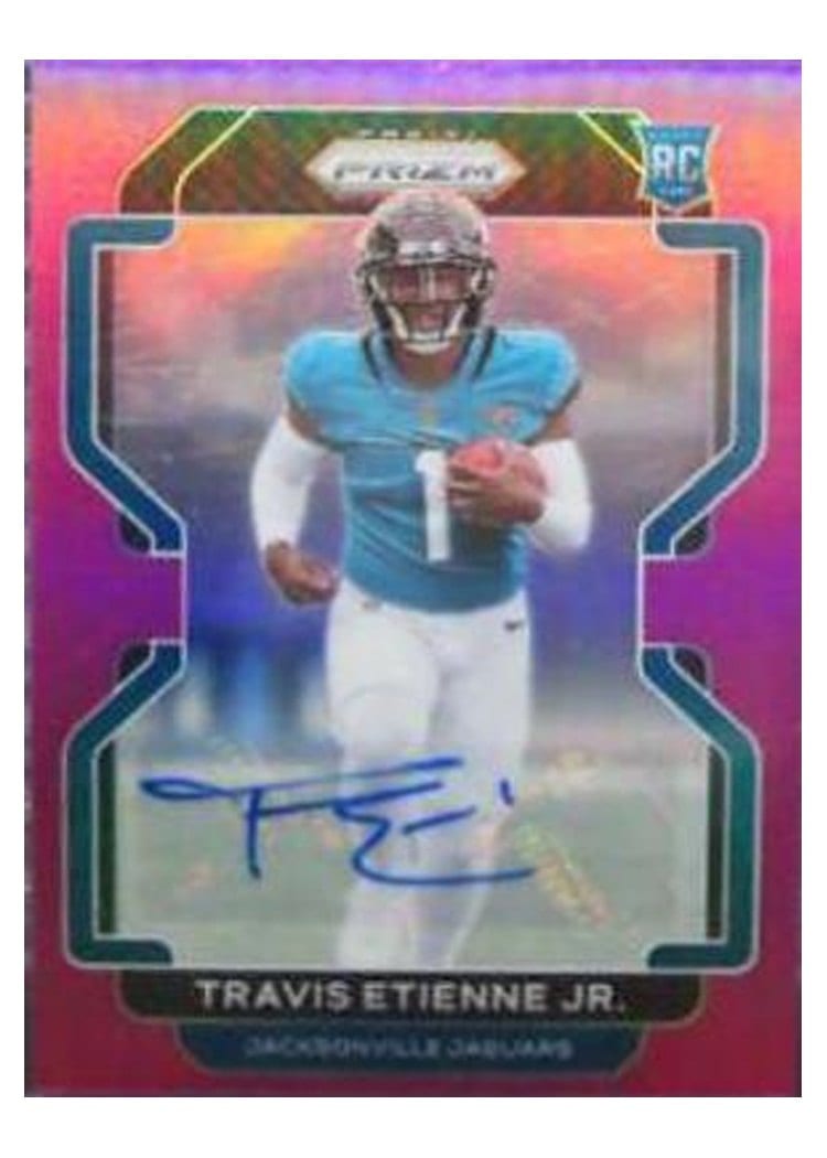 2021 Panini Prizm Base Set Travis Etienne Jr. #344 card