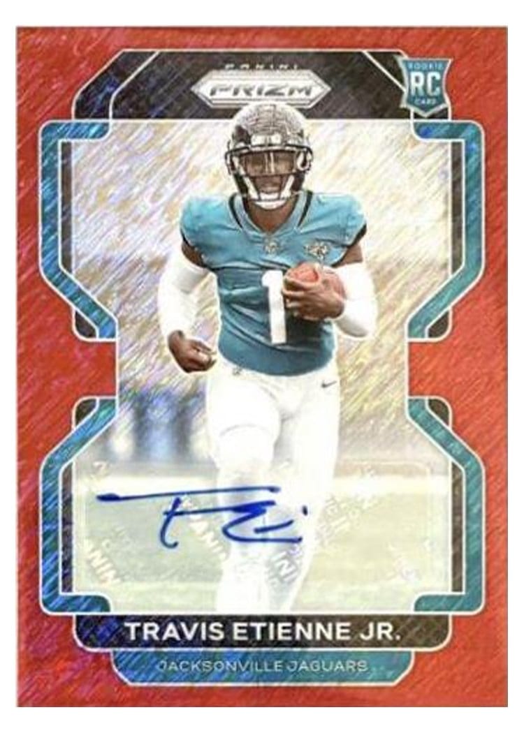 2021 Panini Prizm Base Set Travis Etienne Jr. #344 card