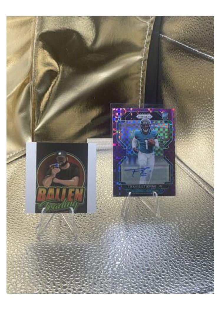 2021 Panini Prizm Base Set Travis Etienne Jr. #344 card