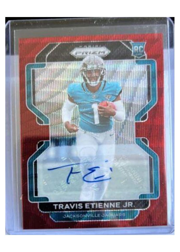 2021 Panini Prizm Base Set Travis Etienne Jr. #344 card