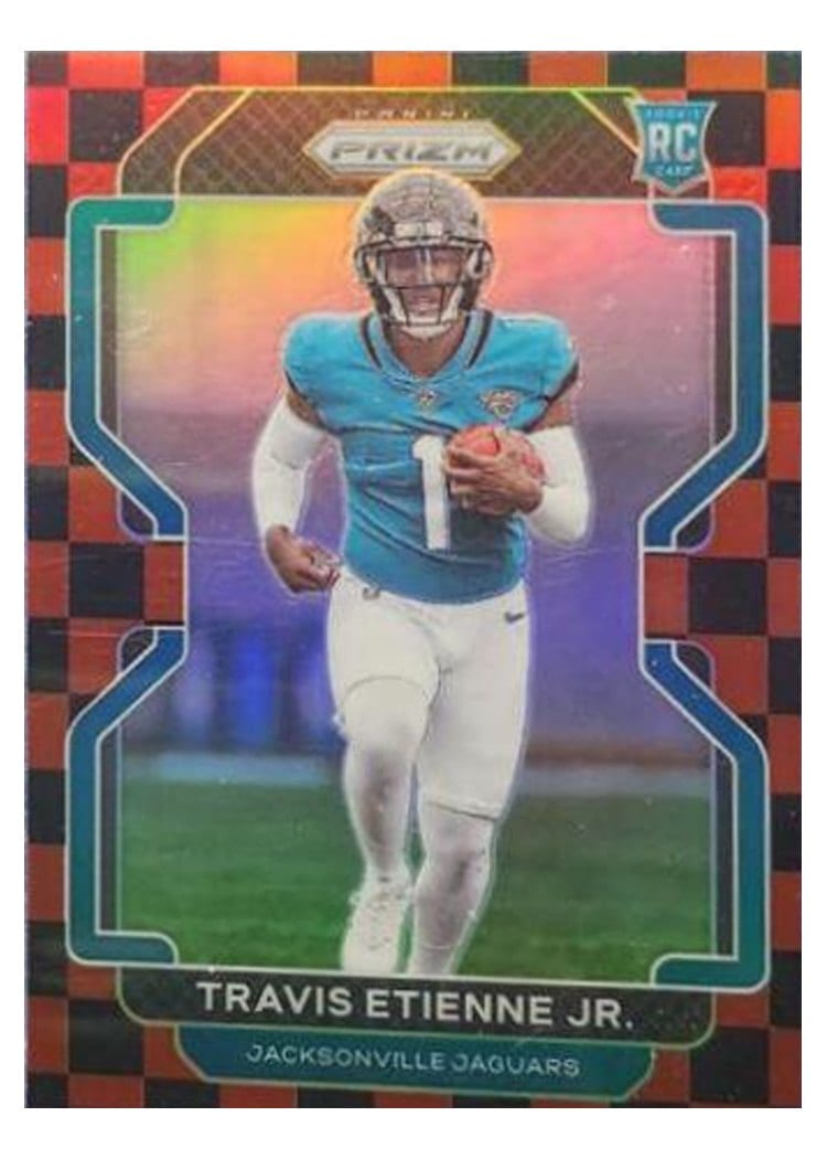 2021 Panini Prizm Base Set Travis Etienne Jr. #344 card