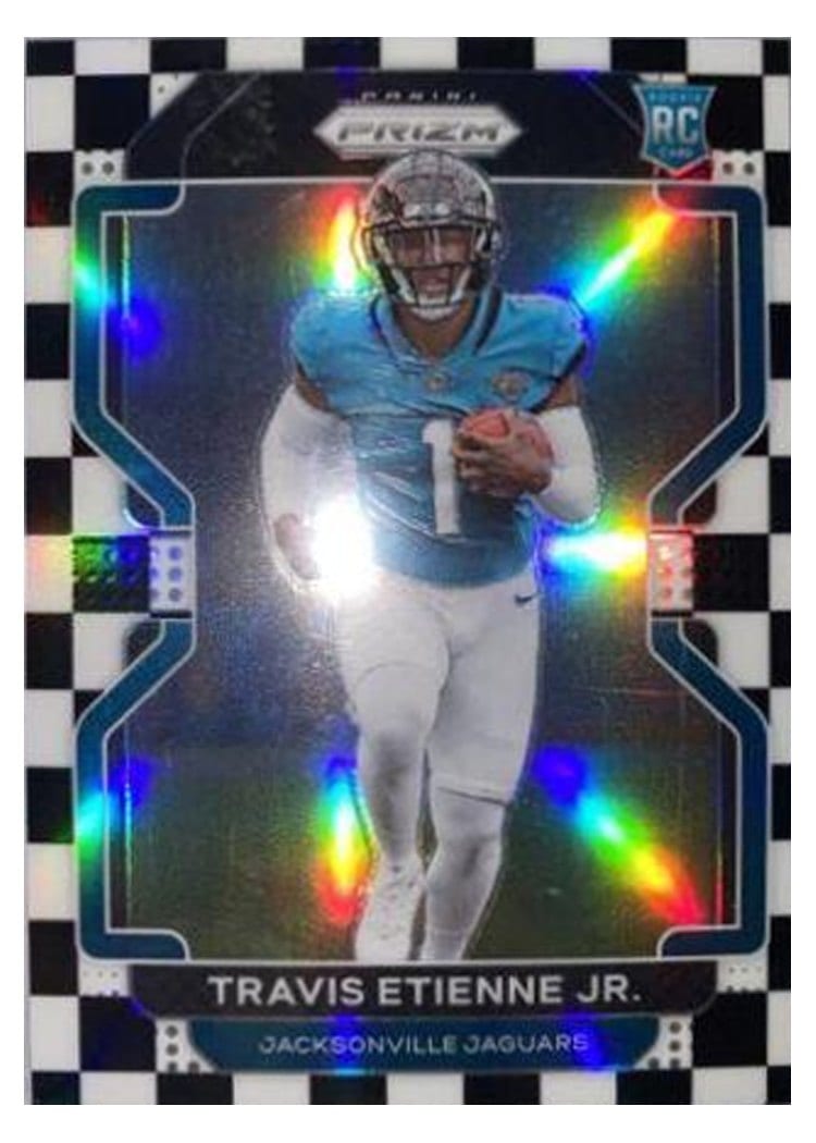 2021 Panini Prizm Base Set Travis Etienne Jr. #344 card