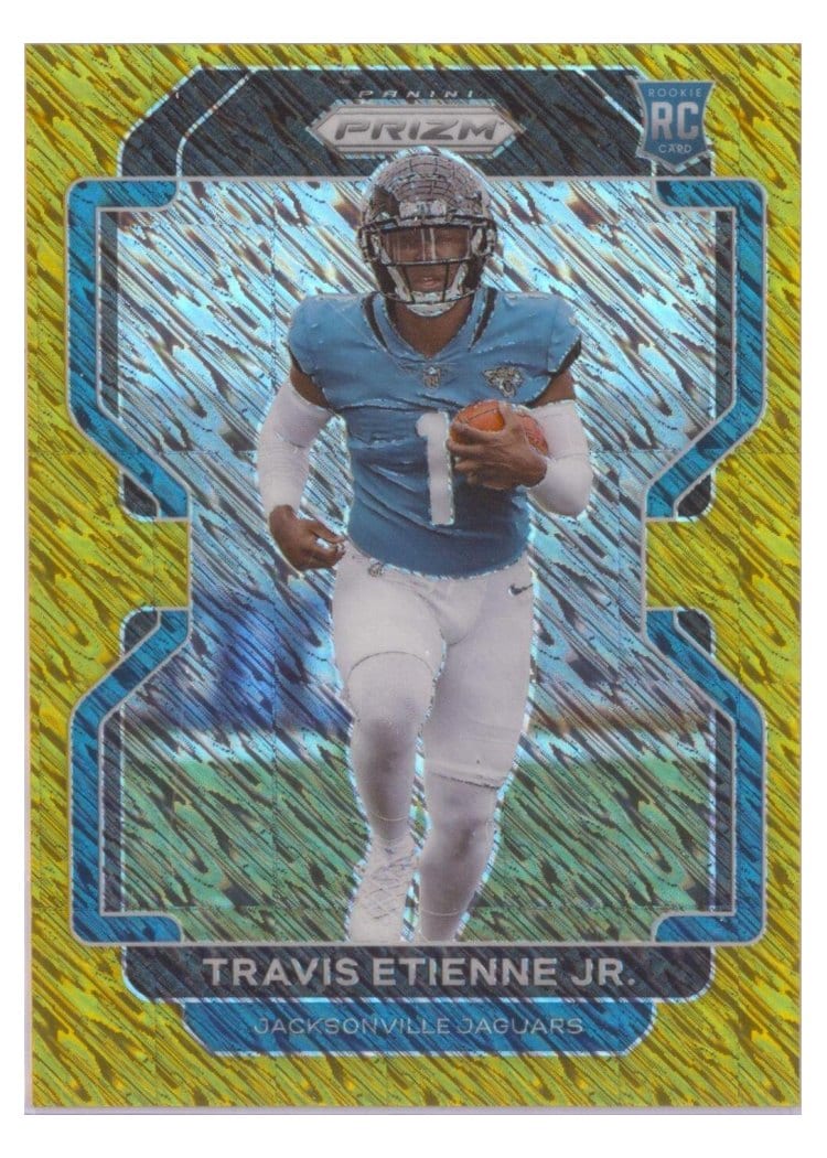 2021 Panini Prizm Base Set Travis Etienne Jr. #344 card