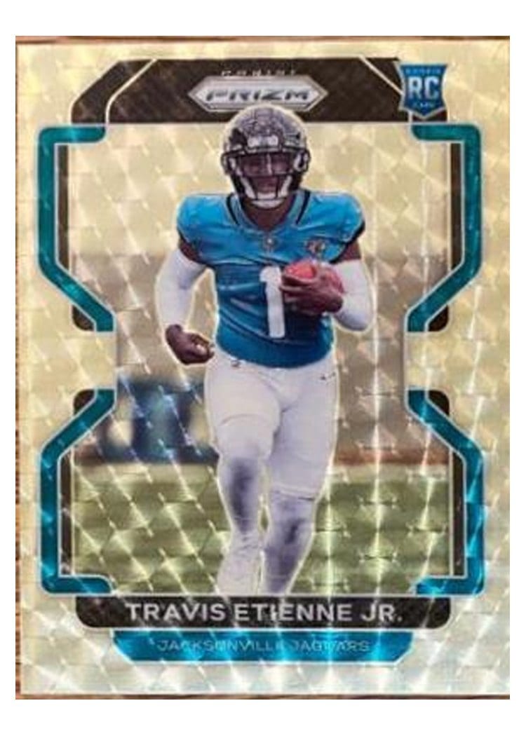 2021 Panini Prizm Base Set Travis Etienne Jr. #344 card