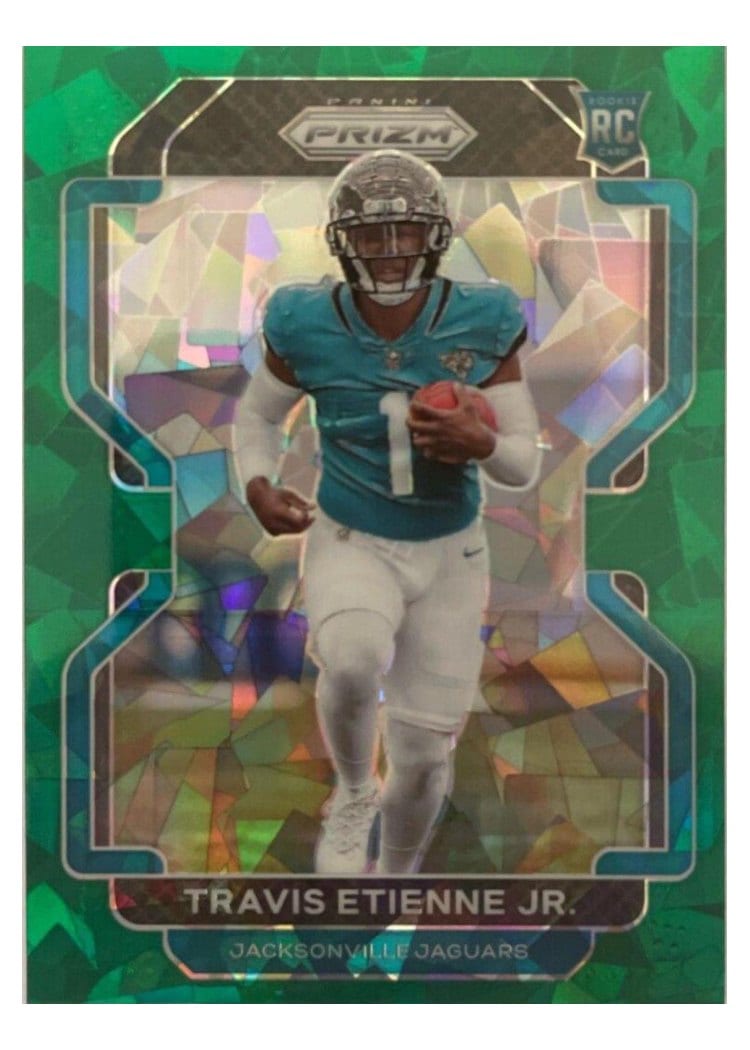 2021 Panini Prizm Base Set Travis Etienne Jr. #344 card