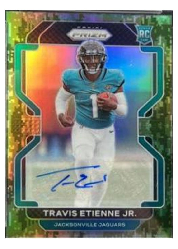 2021 Panini Prizm Base Set Travis Etienne Jr. #344 card