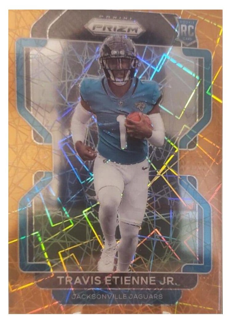 2021 Panini Prizm Base Set Travis Etienne Jr. #344 card