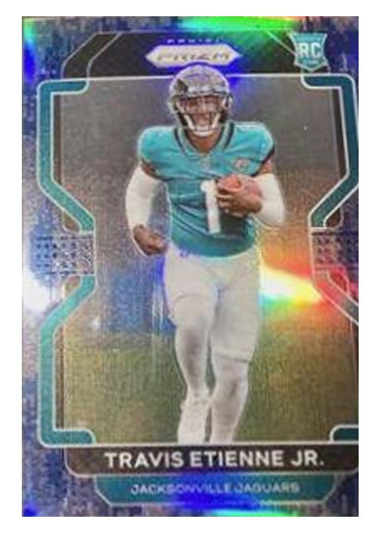 2021 Panini Prizm Base Set Travis Etienne Jr. #344 card