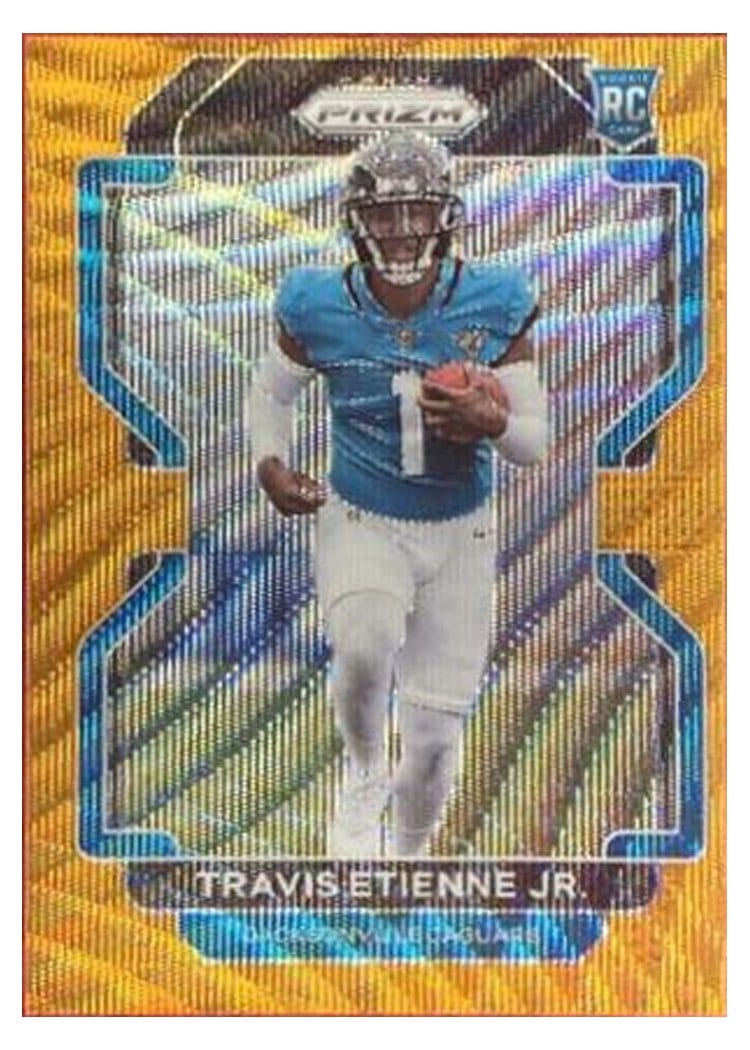 2021 Panini Prizm Base Set Travis Etienne Jr. #344 card