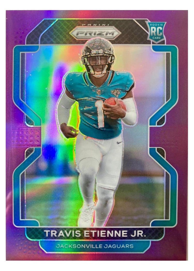2021 Panini Prizm Base Set Travis Etienne Jr. #344 card