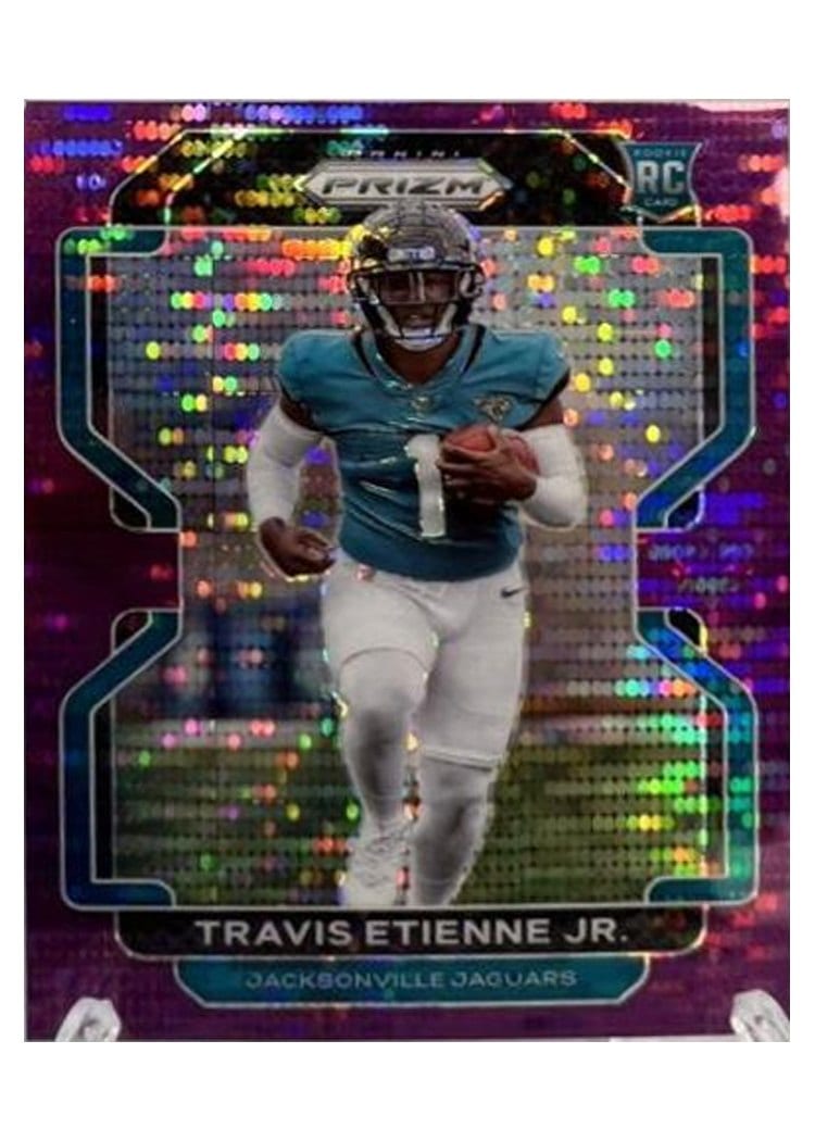 2021 Panini Prizm Base Set Travis Etienne Jr. #344 card