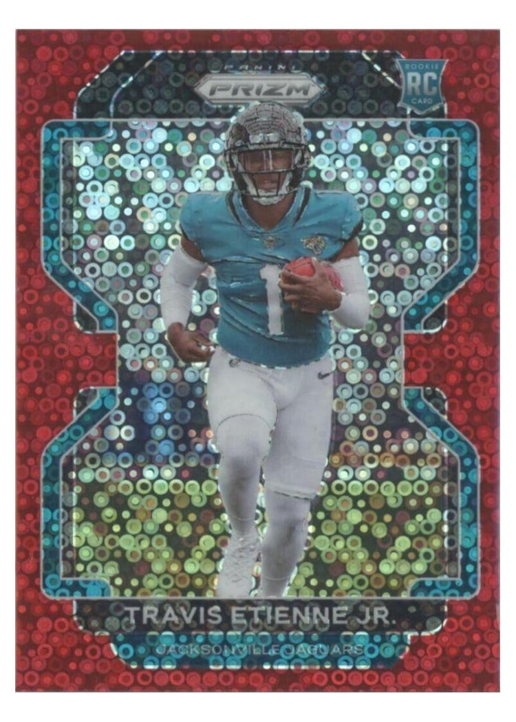 2021 Panini Prizm Base Set Travis Etienne Jr. #344 card