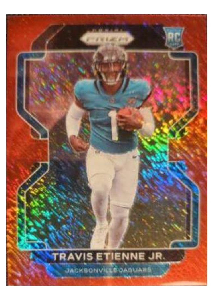 2021 Panini Prizm Base Set Travis Etienne Jr. #344 card