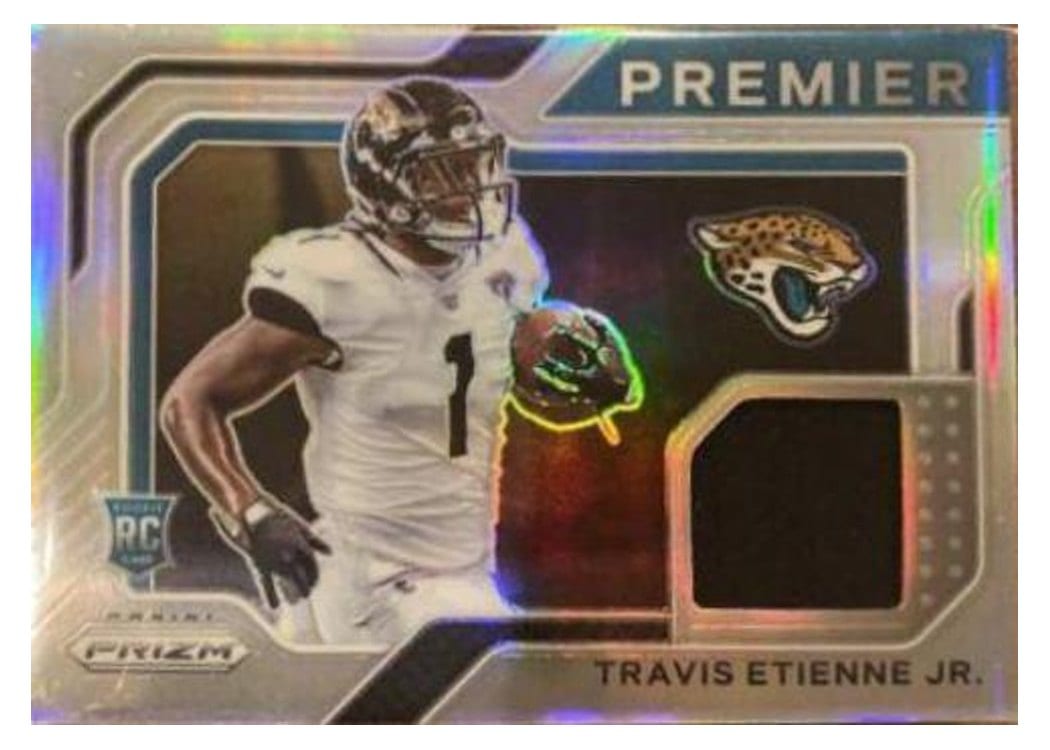 2021 Panini Prizm Base Set Travis Etienne Jr. #344 card