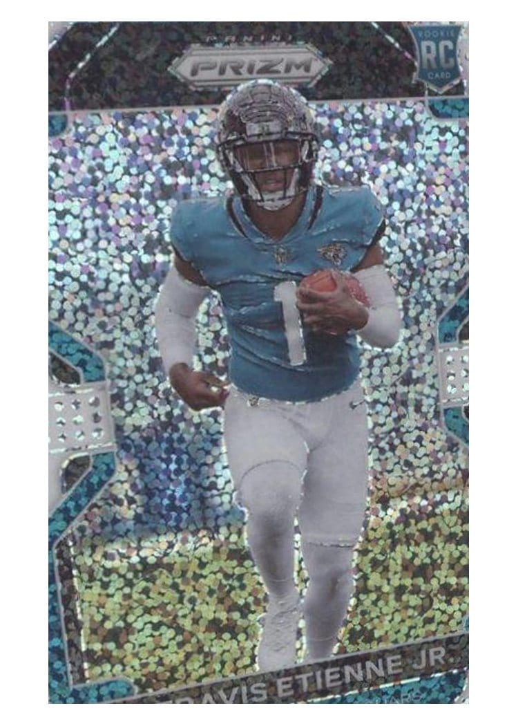 2021 Panini Prizm Base Set Travis Etienne Jr. #344 card