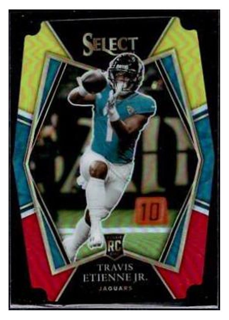 2021 Panini Prizm Base Set Travis Etienne Jr. #344 card