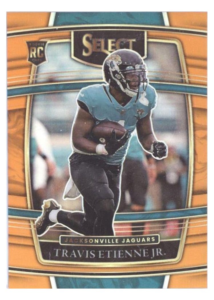 2021 Panini Select Travis Etienne Jr. #54 card