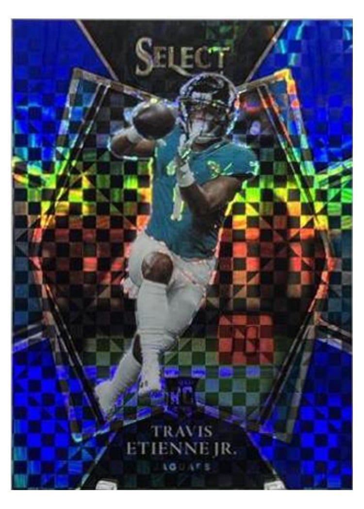 2021 Panini Select Base Set Travis Etienne Jr #154 card